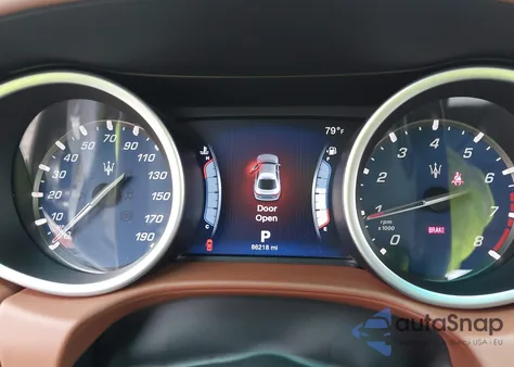 2015 Maserati Ghibli S Q4 из США, поврежденный, VIN ZAM57RTA3F1154050